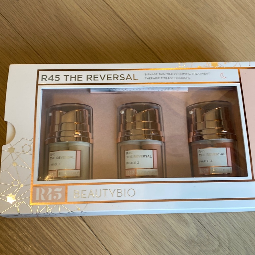 Nib Beauty bio r45 the reversal 3 phase skin transforming treatment